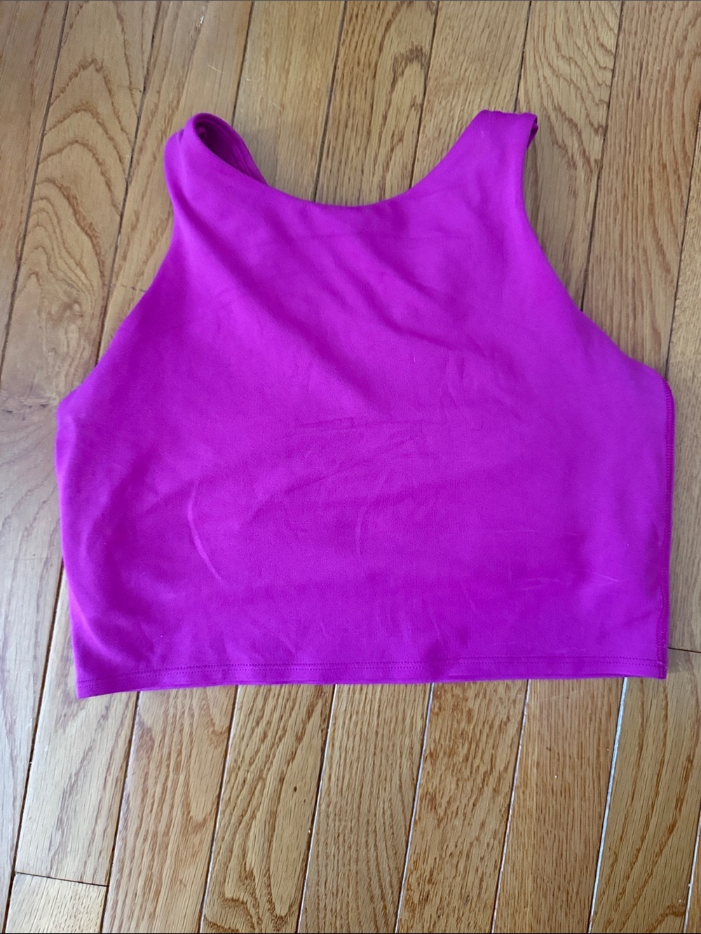 Athleta Bright Magenta Cropped Tank